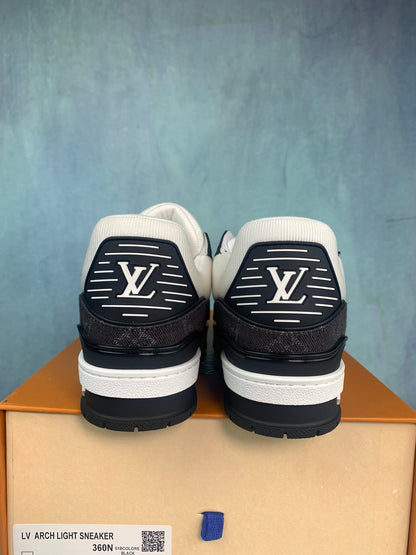 LV Trainer Sneaker Black/White
