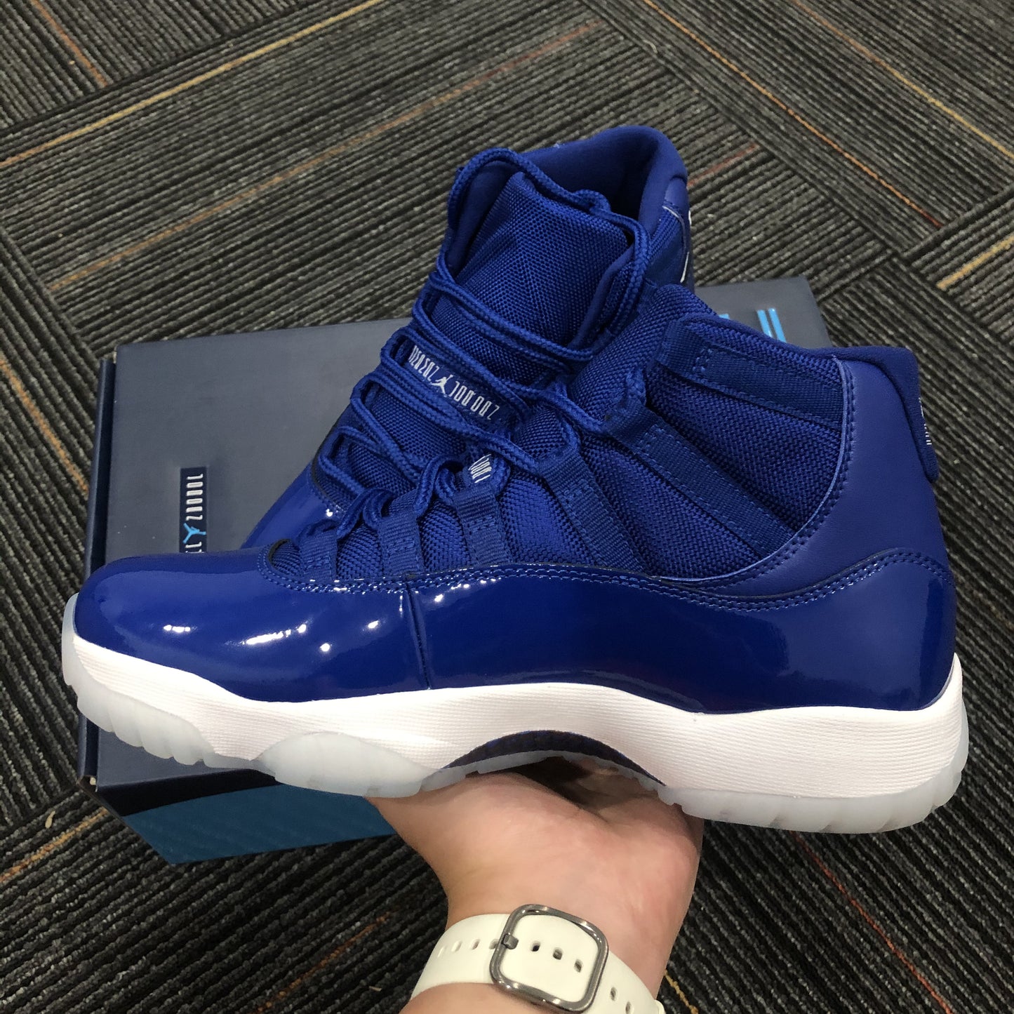 Nike Jordan 11 Blue Suede