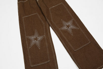 Jeans Five-Pointed Star